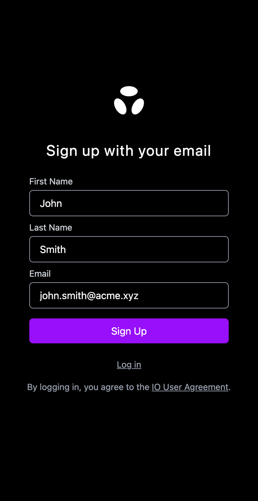 MetaMask UI of wallet without imported tokens