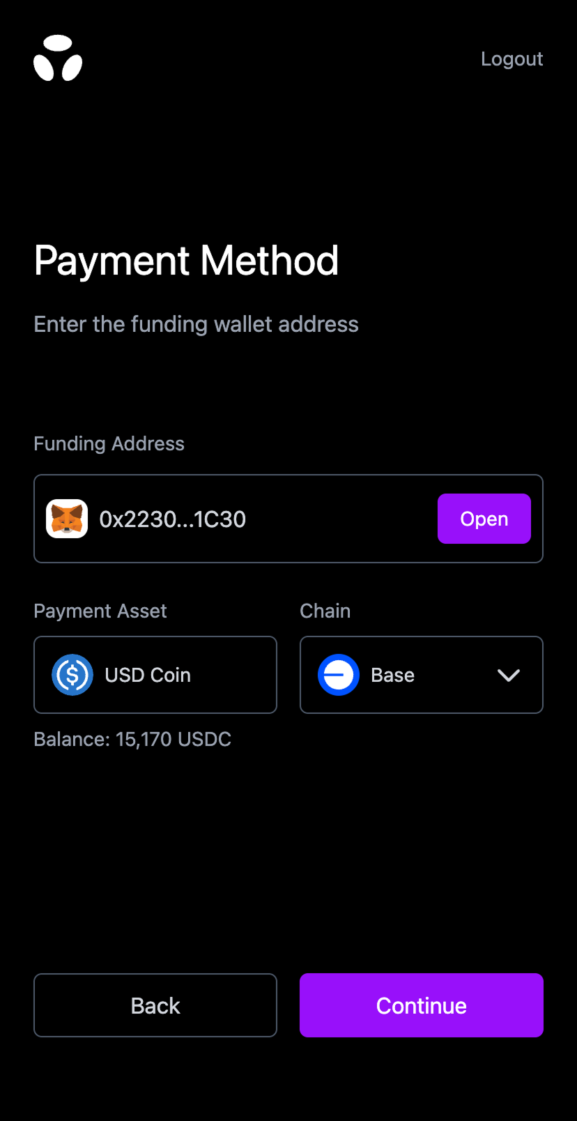 MetaMask UI of confirming importing token